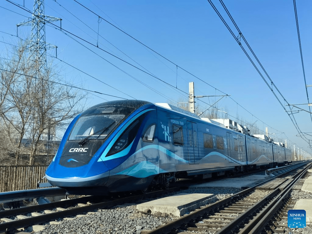 China's Hydrogen-Powered Urban Train: Hydrogen fuel cell technology in action