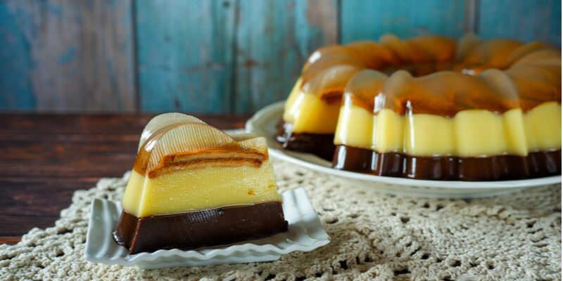 Puding Regal Cokelat