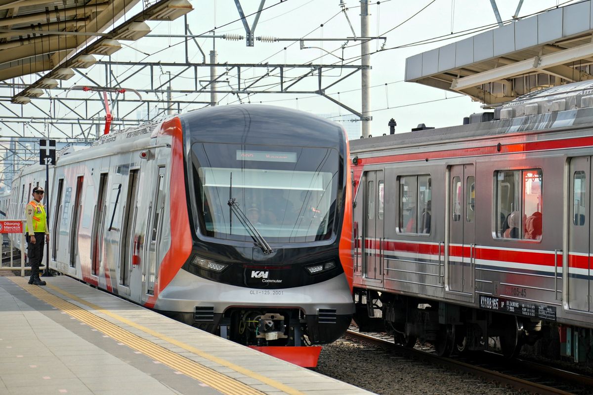 Gangguan KRL Serpong
